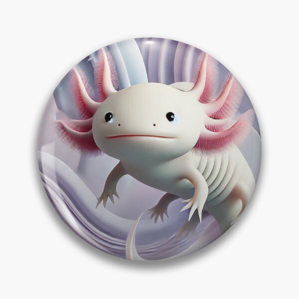 Item preview, Purple Surreal Axolotl designed and sold by BioscorDesigns.