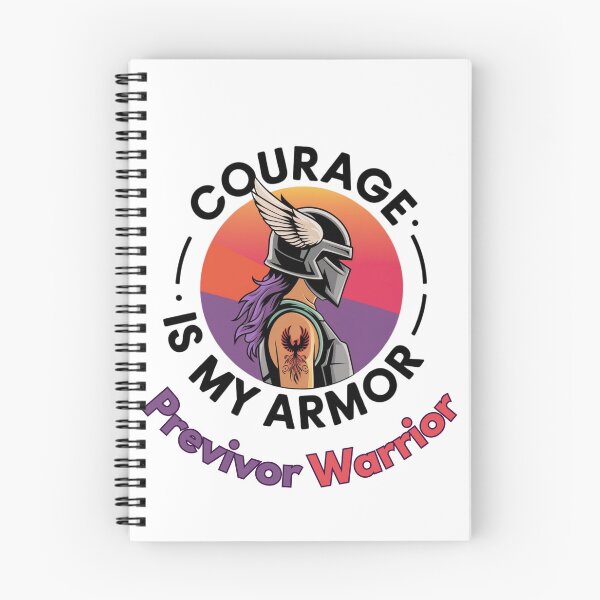 Item preview, Previvor Warrior: Courage is My Armor designed and sold by MonaCreations.