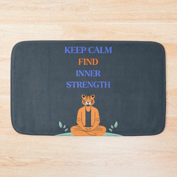 Item preview, Keep Calm Find Inner Strength designed and sold by HELLO TIGER.
