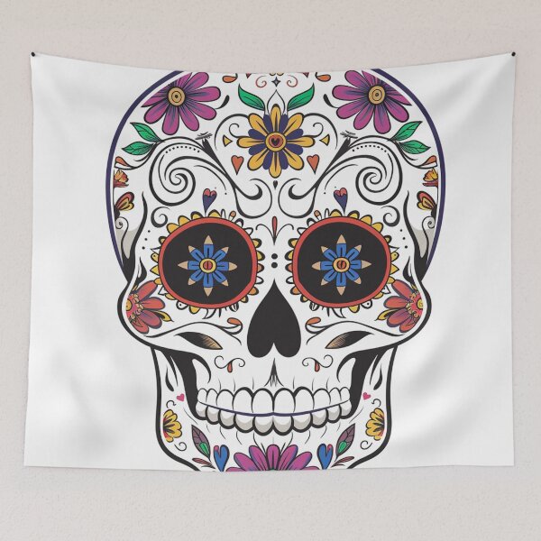 Item preview, Day of the Dead Skull 151 designed and sold by AstroRisq.
