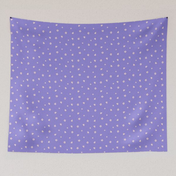 Item preview, Little violet flowers designed and sold by BeezkOt Creations.