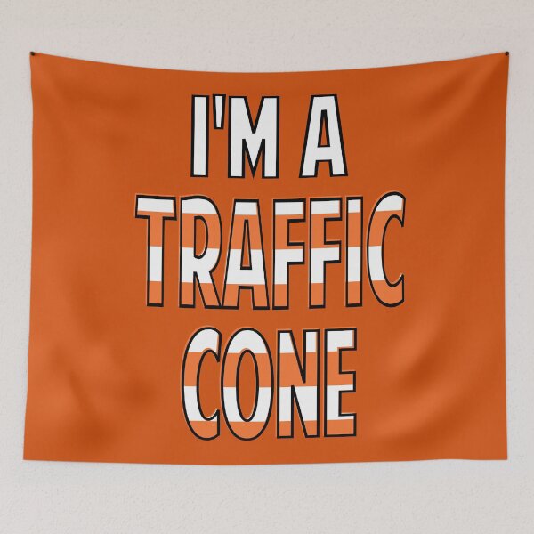 Item preview, Im a traffic cone kids costume funny Halloween designed and sold by Colorfulman.