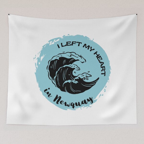 Item preview, I left my heart in Newquay designed and sold by S-and-W-4ever.