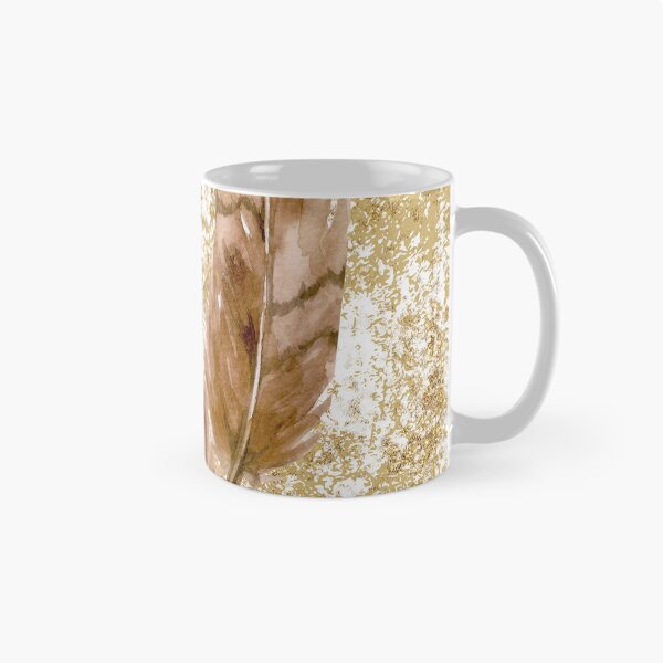 Item preview, «Digital Prints: Abstract Feathers in Brown Tones for a Boho Style Home» designed and sold by FunPrintCraft.