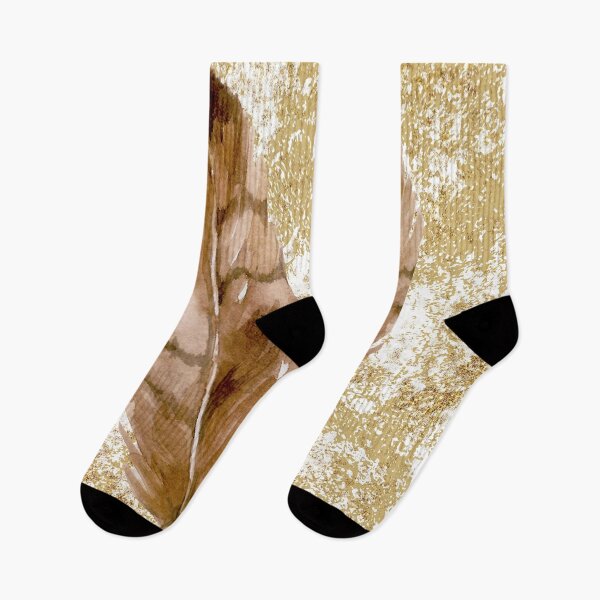 Item preview, «Digital Prints: Abstract Feathers in Brown Tones for a Boho Style Home» designed and sold by FunPrintCraft.