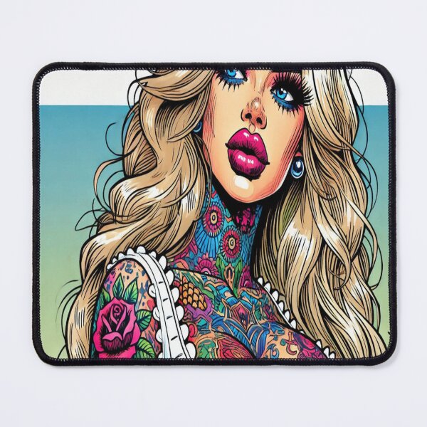 Item preview, Tattooed Lady designed and sold by PoloPrintsUK.
