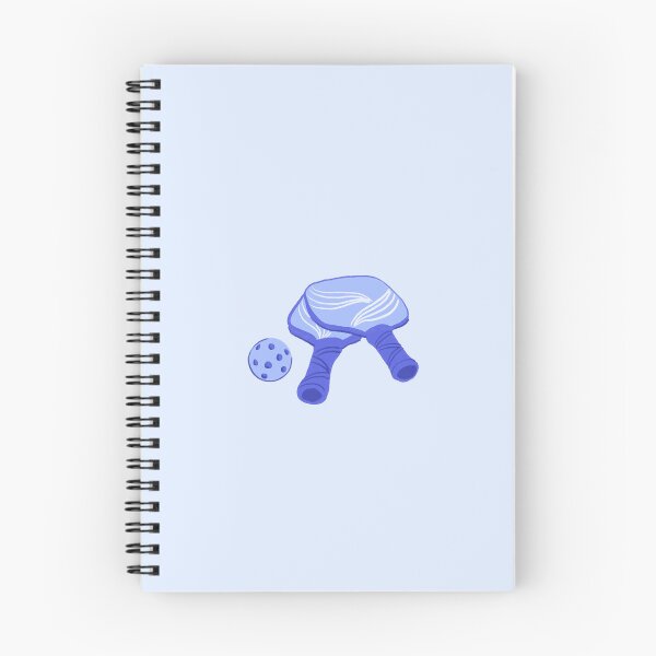 Item preview, Pickle ball, blue rackets with ball  designed and sold by rizdrawings.