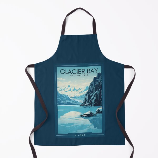Item preview, Glacier Bay National Park - Alaska - United States designed and sold by GoodOldVintage.