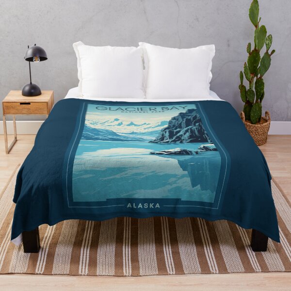 Item preview, Glacier Bay National Park - Alaska - United States  designed and sold by GoodOldVintage.