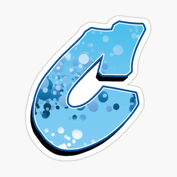 C - bubbles Sticker