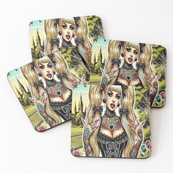 Item preview, Tattooed Lady 2 designed and sold by PoloPrintsUK.