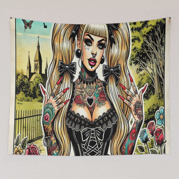 Item preview, Tattooed Lady 2 designed and sold by PoloPrintsUK.