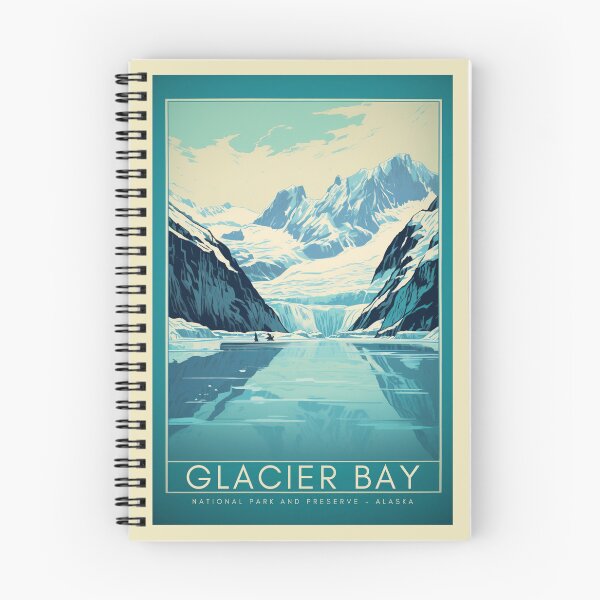 Artikelvorschau, Glacier-Bay-Nationalpark – Alaska – USA entworfen und verkauft von GoodOldVintage.