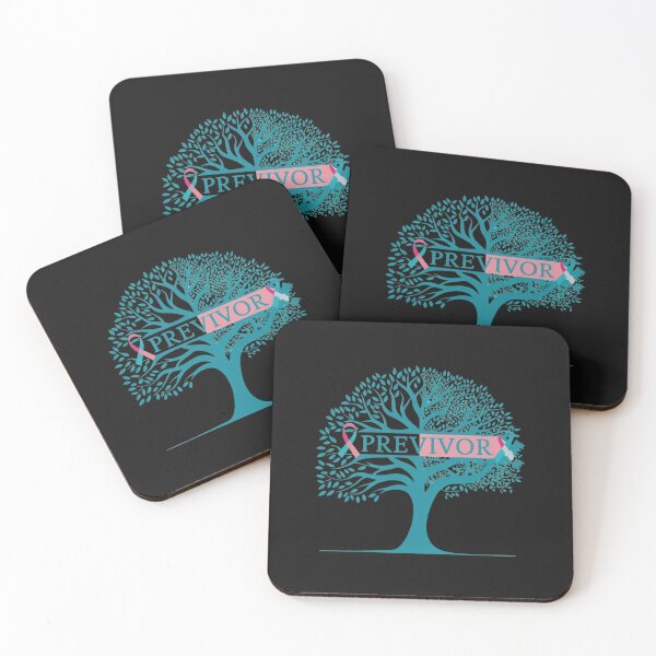 Item preview, Previvor Pink Teal Ribbon designed and sold by MonaCreations.