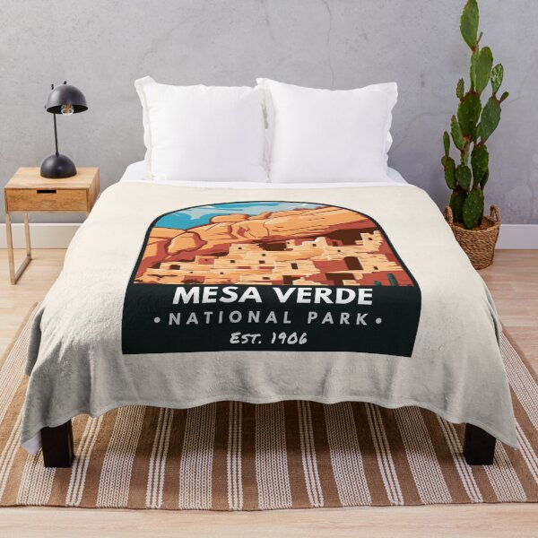 Item preview, Mesa Verde National Park, Vintage travel designed and sold by PinkandP.