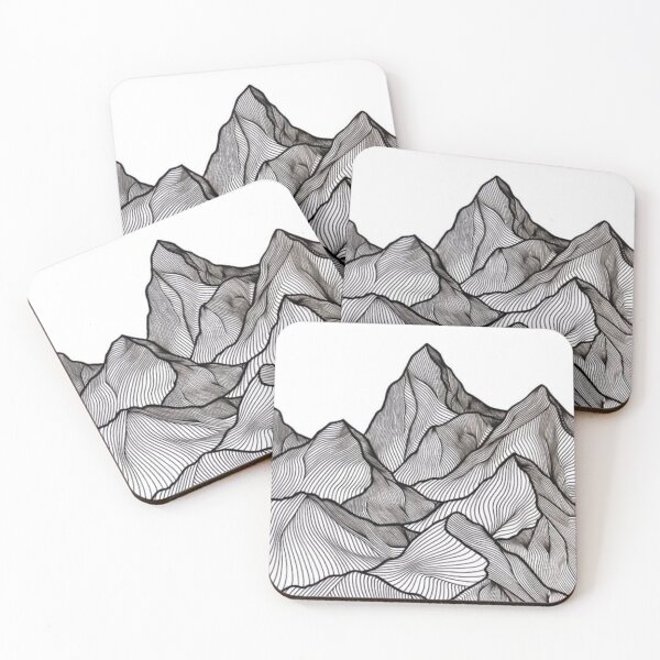 Item preview, Mountains in Detail designed and sold by syncwithnature.