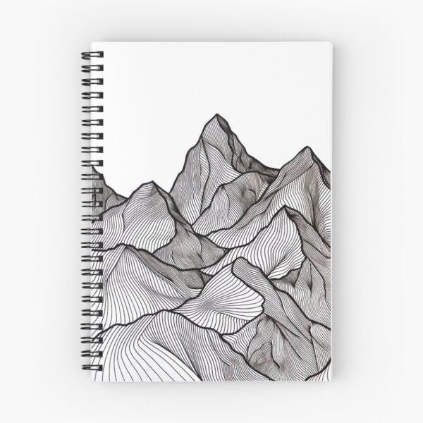 Item preview, Mountains in Detail designed and sold by syncwithnature.
