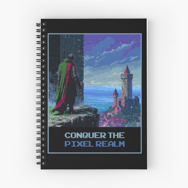 Item preview, Conquer The Pixel Realm designed and sold by MagicAxe.