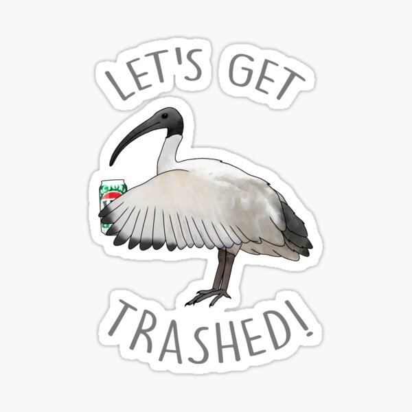 Item preview, Get Trashed designed and sold by Meowmaddie.