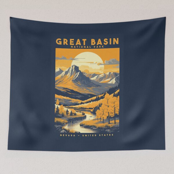 Item preview, Great Basin National Park - Nevada - United States  designed and sold by GoodOldVintage.