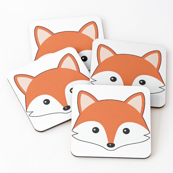 Artikelvorschau, Fuchsgesicht entworfen und verkauft von Angry Swan Designs.