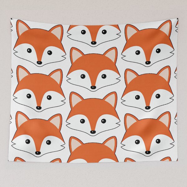 Artikelvorschau, Fuchsgesicht entworfen und verkauft von Angry Swan Designs.