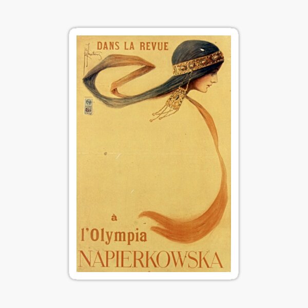 Item preview, Poster for Napierkowska performance designed and sold by colliophoto.