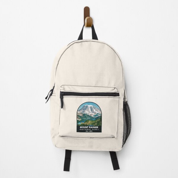 Item preview, Mount Rainier National Park, Vintage travel designed and sold by PinkandP.