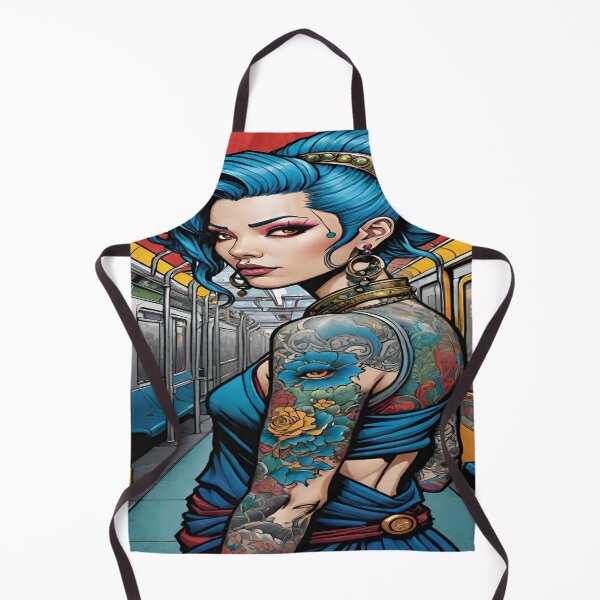 Item preview, Tattooed Lady 3 designed and sold by PoloPrintsUK.