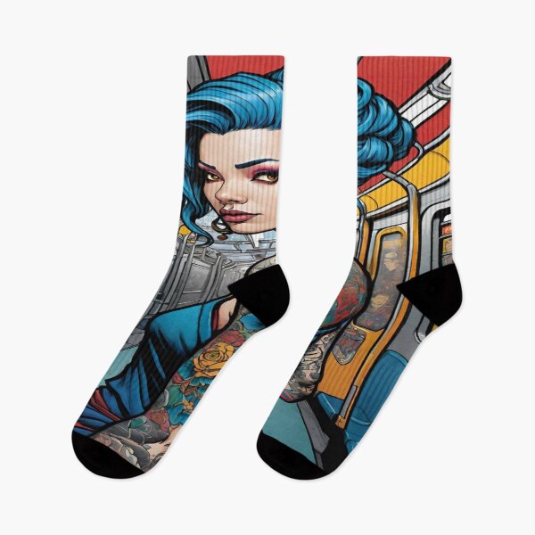 Item preview, Tattooed Lady 3 designed and sold by PoloPrintsUK.