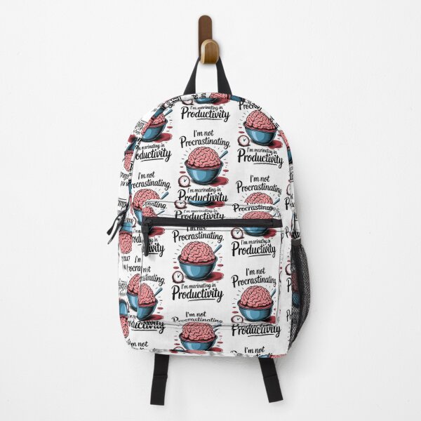 Item preview, I'm Not Procrastinating, I'm Marinating in Productivity Brain Art designed and sold by ObjCrea123.