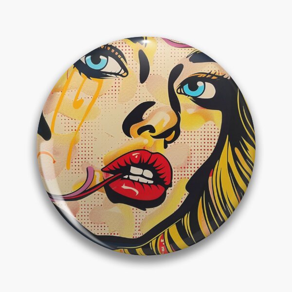 Item preview, Pop Art Girl 1 designed and sold by AstroRisq.