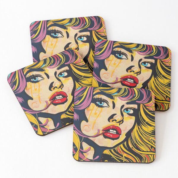 Item preview, Pop Art Girl 1 designed and sold by AstroRisq.
