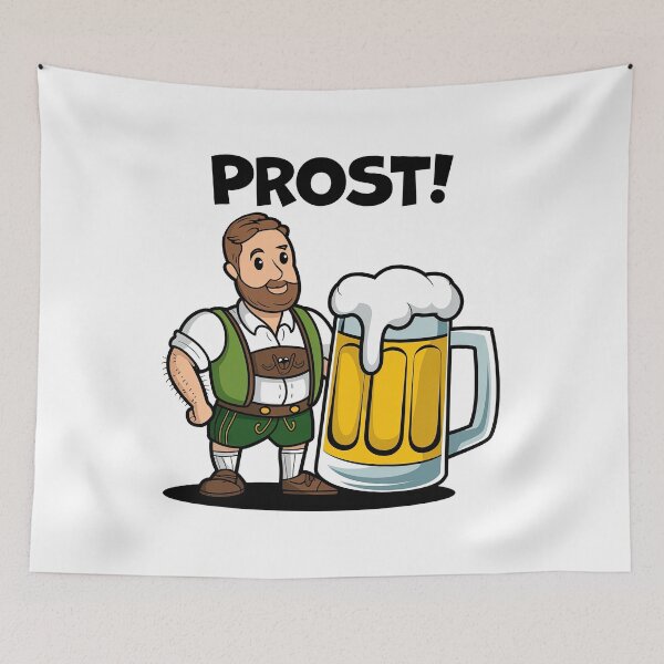 Artikelvorschau, PROST! entworfen und verkauft von Angry Swan Designs.
