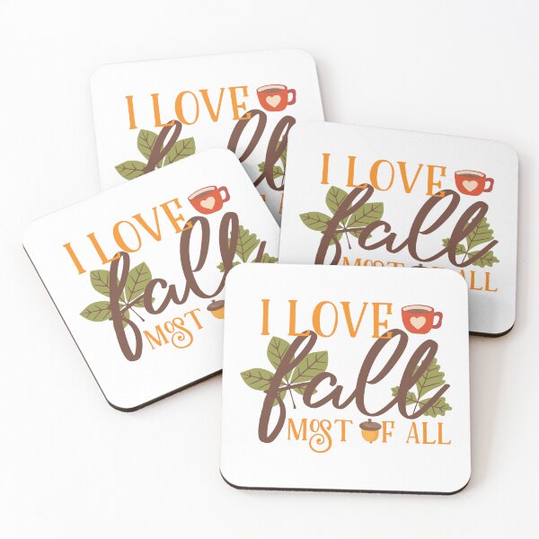 Item preview, I love fall most of all designed and sold by EveStore1.