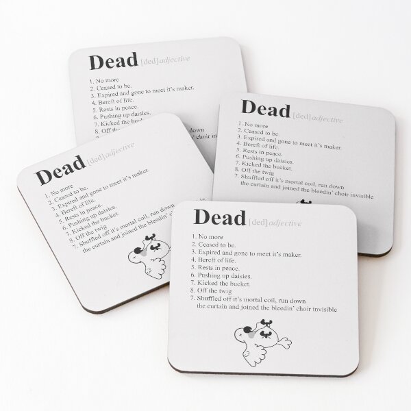 Item preview, Dead Parrot Dictionary Definition designed and sold by Meta Cortex.