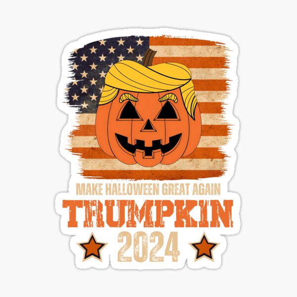 Item preview, Make Halloween Great Again Trumpkin 2024 designed and sold by MALIKABO.