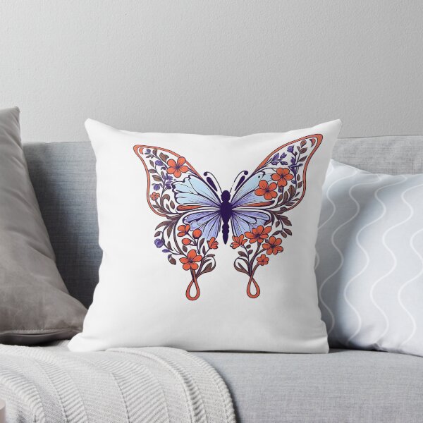 Aperçu de l'œuvre Papillon en fleur créée et vendue par CJdesignStudio.