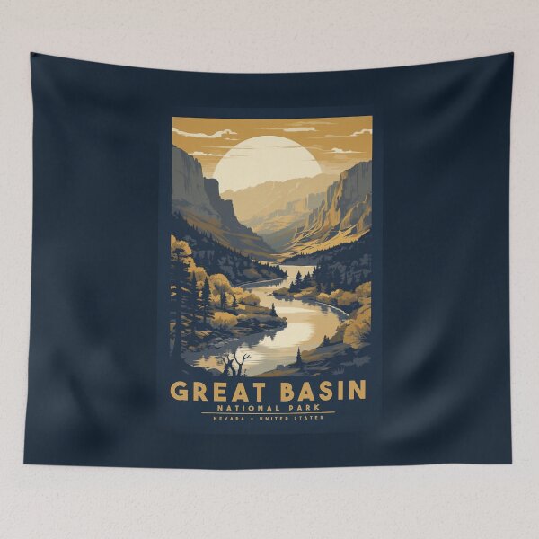 Item preview, Great Basin National Park - Nevada - United States  designed and sold by GoodOldVintage.