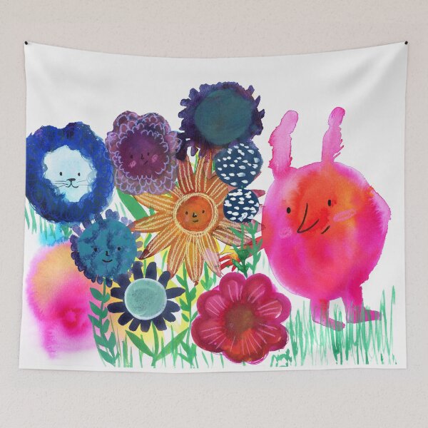 Item preview, Midsummer Goblin” | Whimsical Garden Fantasy Art Print by Jemma Jamie Skidmore designed and sold by Jemma Jamie Skidmore.