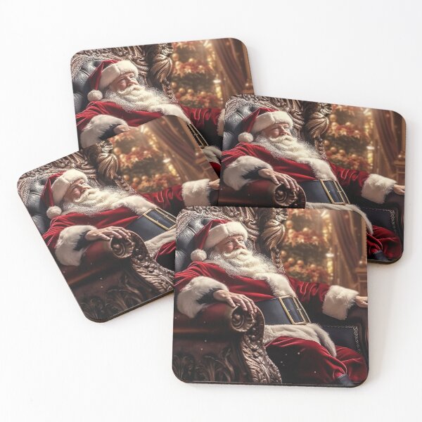 Item preview, Christmas - Santa in Chair designed and sold by KootenayDesigns.