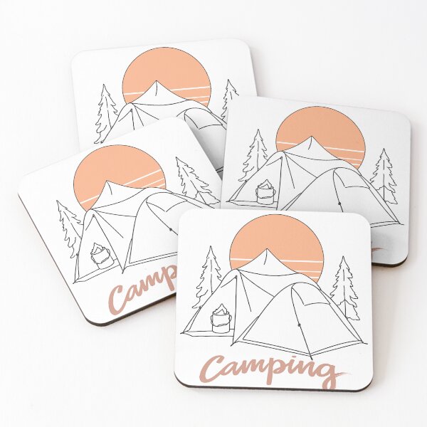 Item preview, camping vibe designed and sold by aliraweb.