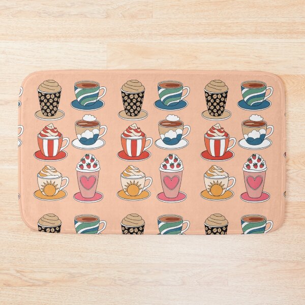Item preview, A collection of coffee cups and drinks, each with a unique design designed and sold by 123ks.