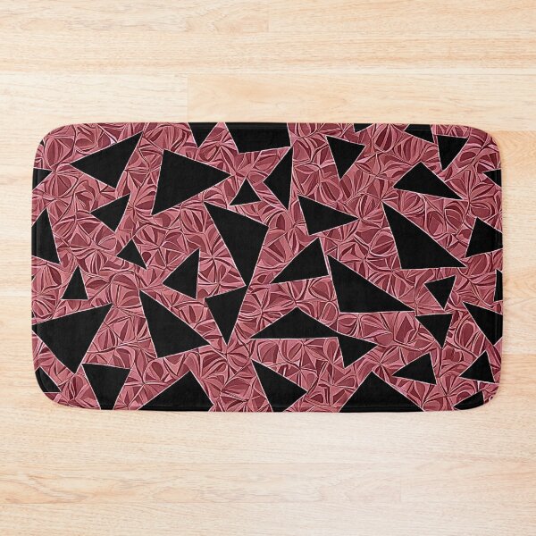 Item preview, Shattered Prism red - A fragmented geometric pattern combining sharp angles and vivid textures. designed and sold by Atmosferica.