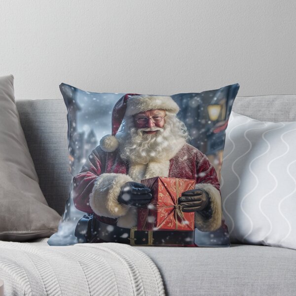 Item preview, Christmas - Santa in Street designed and sold by KootenayDesigns.