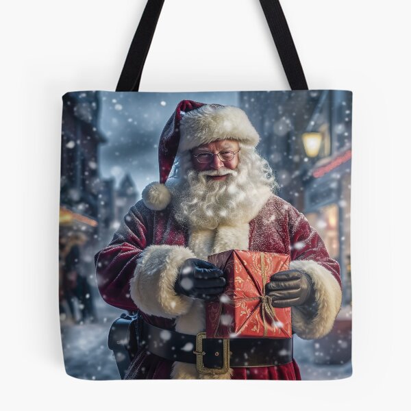 Item preview, Christmas - Santa in Street designed and sold by KootenayDesigns.