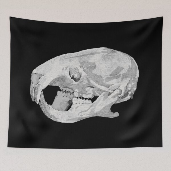 Item preview, Hamster skull designed and sold by CoffinBoneArt.