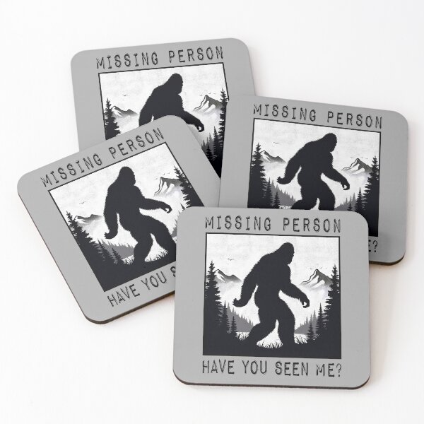Item preview, BIGFOOT - Missing Person designed and sold by Frog Level Treasures.