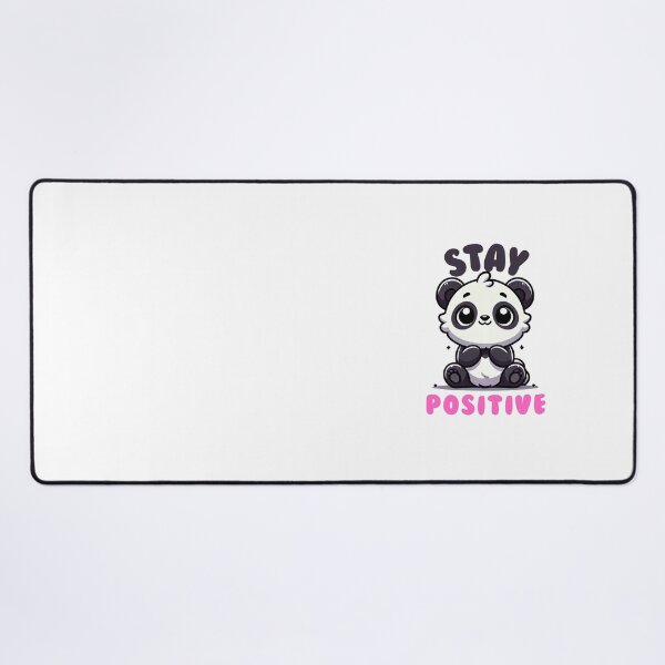 Item preview, Adorable Panda - Stay Positive designed and sold by TeslaSt0re.