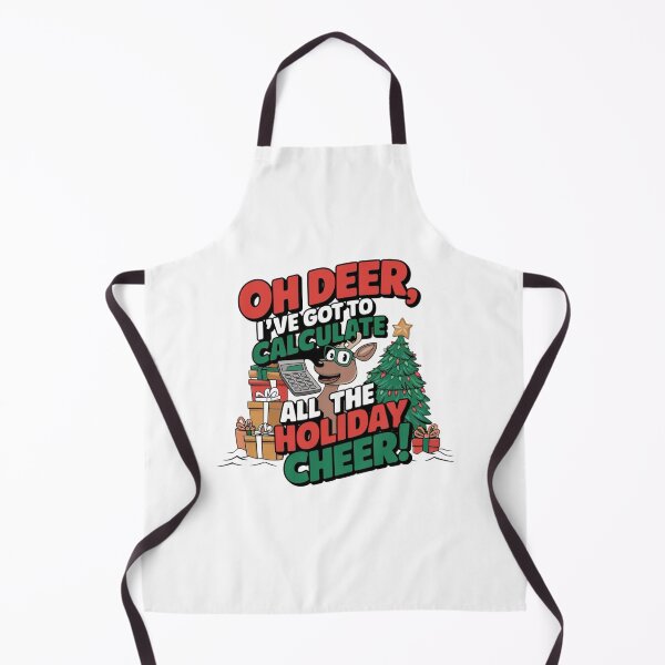 Item preview, Funny Holiday Math Teacher Oh Deer Christmas Cheer designed and sold by BunBuntheDog-.